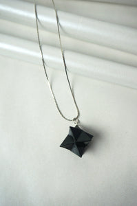 Snow Needles Necklace (Midnight)